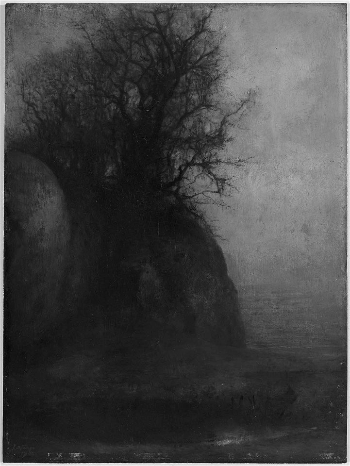 John La Farge - A Grey Day, Newport - 35.1167 - Museum of Fine Arts