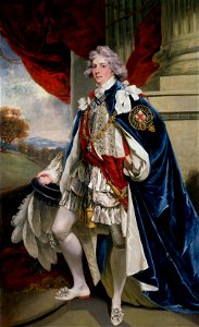 John Hoppner (1758-1810) - George IV (1762-1830), when Prince of Wales - RCIN 405412 - Royal Collection. Free illustration for personal and commercial use.