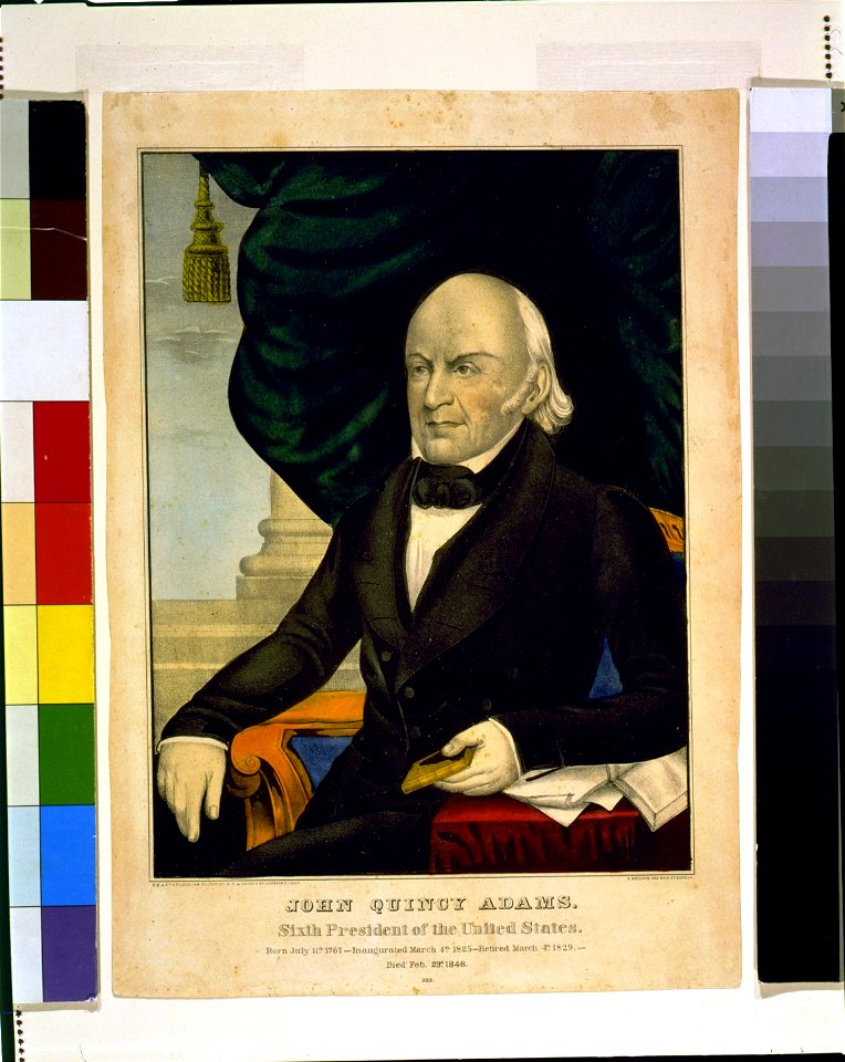 John Quincy Adams, sixth President of the United States - E.B. & E.C. Kellogg ; D. Needham. LCCN98501749