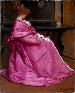 John Humphreys Johnston - Le Domino Rose - 2010.371 - Museum of Fine Arts