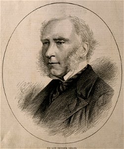 John Phillips. Wood engraving by (S. T.), 1874, after R. & E Wellcome V0004646