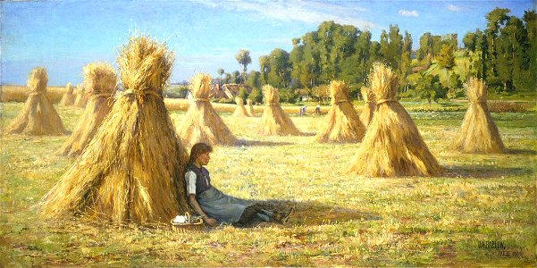 John Noble Barlow - The Harvest - 39.092 - Rhode Island School of Design Museum