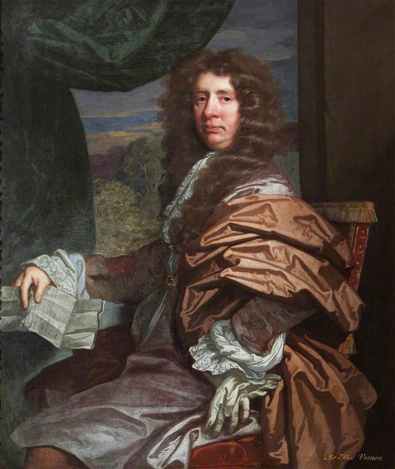 John Riley (1646-1691) (attributed to) - Sir Thomas Vernon of Twickenham Park (d.1709-1710), MP - 653214 - National Trust