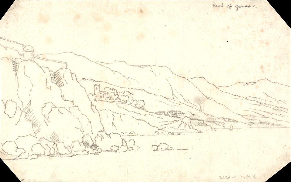 John Robert Cozens - East of Genoa - Google Art Project