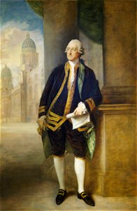 John Montagu, 1718-92, 4th Earl of Sandwich, 1st Lord of the Admiralty RMG BHC3009