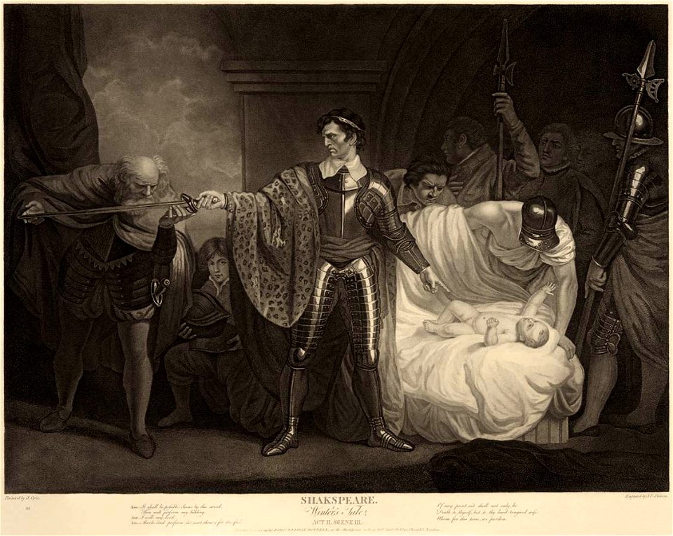 John Opie - Scene from Shakespeare's Winter's Tale - WGA16658