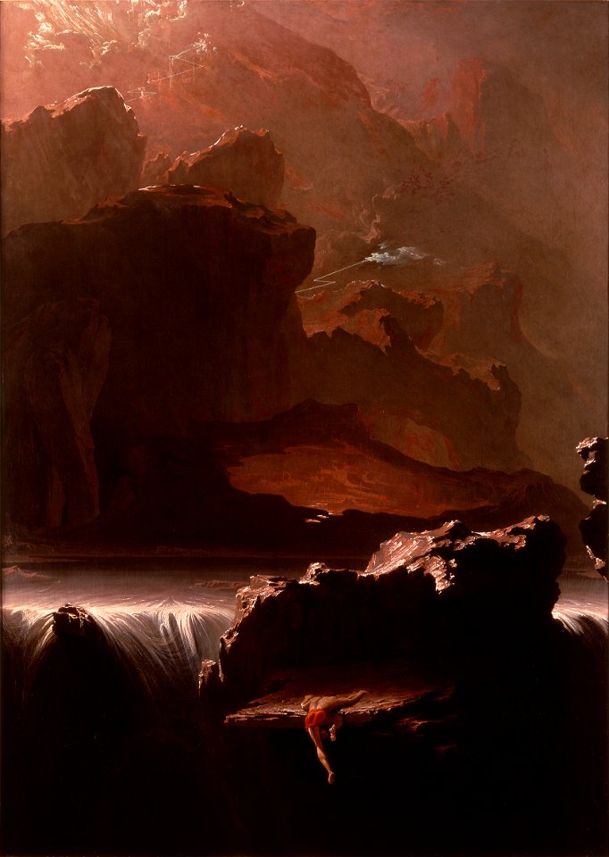 John Martin - Sadak in Search of the Waters of Oblivion - 1566-1983 - Saint Louis Art Museum