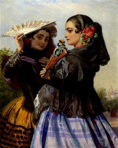 John Phillip (1817-67) - El Paseo - RCIN 404597 - Royal Collection