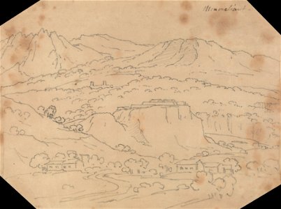 John Robert Cozens - Monmeliant - Google Art Project