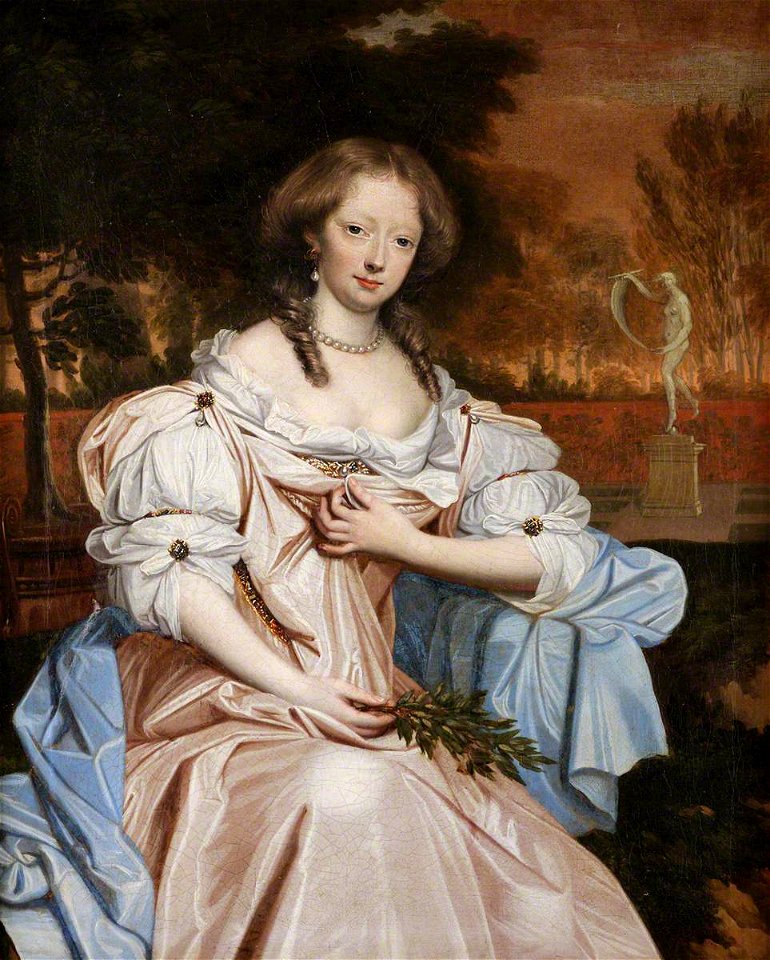 John Michael Wright (1617-1694) (copy of) - Grace Wilbraham (1655-1656–1740), Later Countess of Dysart - 1171145 - National Trust