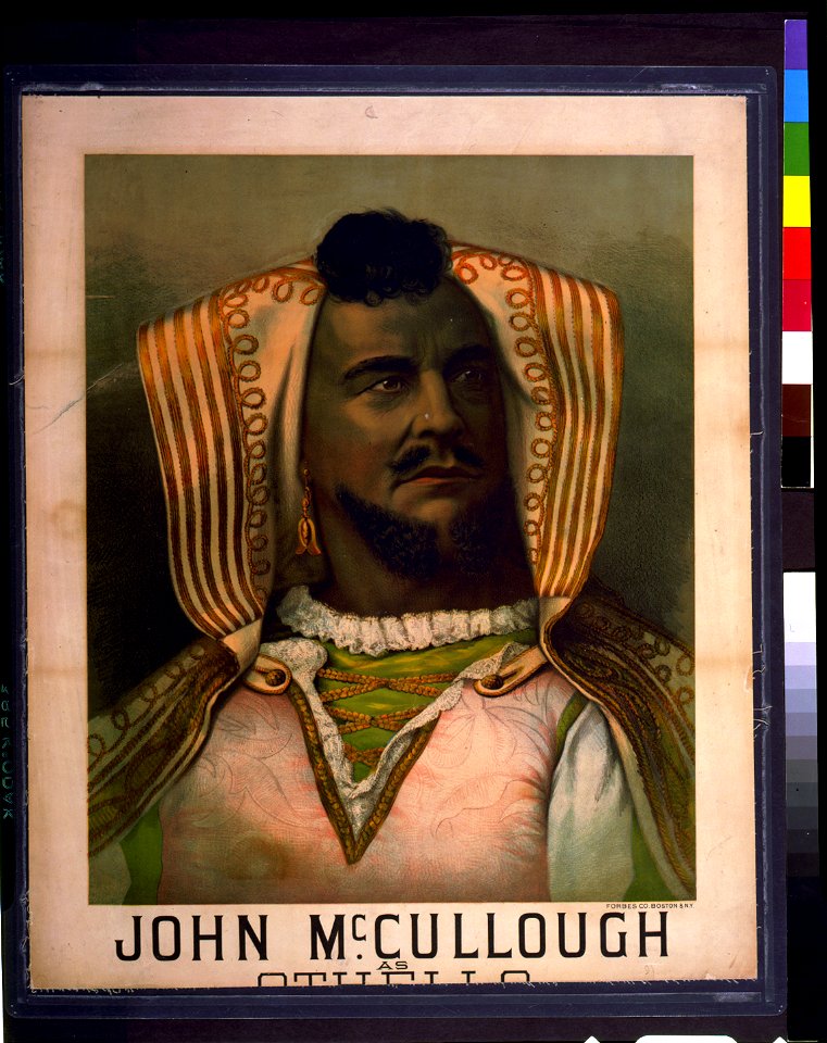 John McCullough as Othello LCCN2014635986
