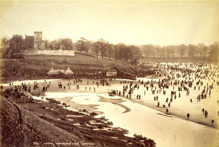 John Patrick - Skating, Duddingston Loch - Google Art Project