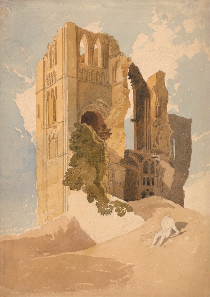 John Sell Cotman - Castle Acre Priory, Norfolk - Google Art Project (2460265)
