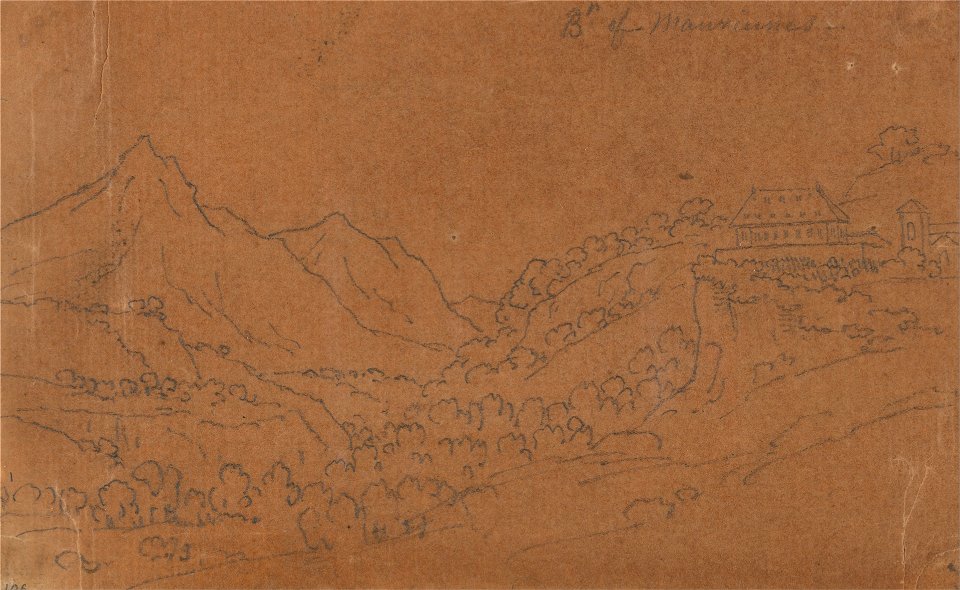 John Robert Cozens - Bramans of the Mauriennes - Google Art Project