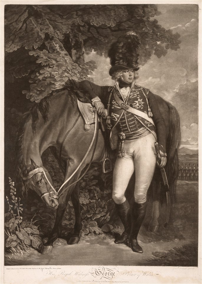 John Raphael Smith (British, 1752-1812) - George, Prince of Wales - 1951.406 - Cleveland Museum of Art