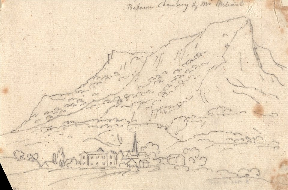 John Robert Cozens - Between Chamberg and Mt. Meliant - Google Art Project