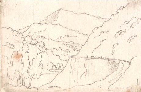 John Robert Cozens - Between Tavarnelle & Capriano - Google Art Project