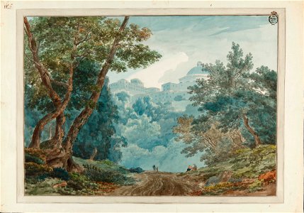 John Robert Cozens - Ariccia. - Google Art Project