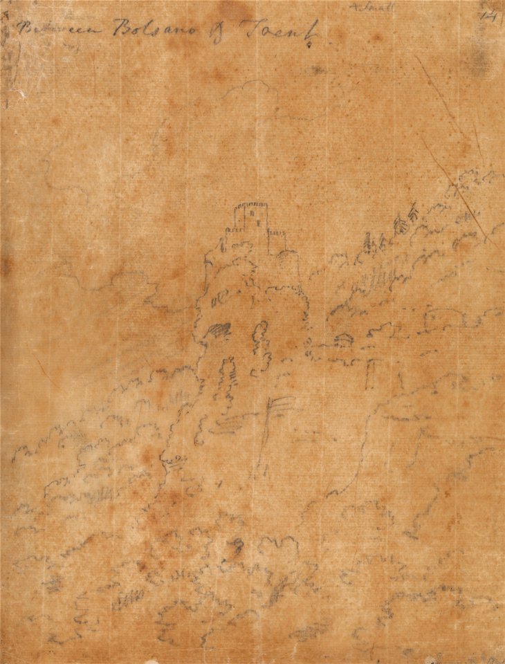 John Robert Cozens - Between Bolzano and Trent - Google Art Project