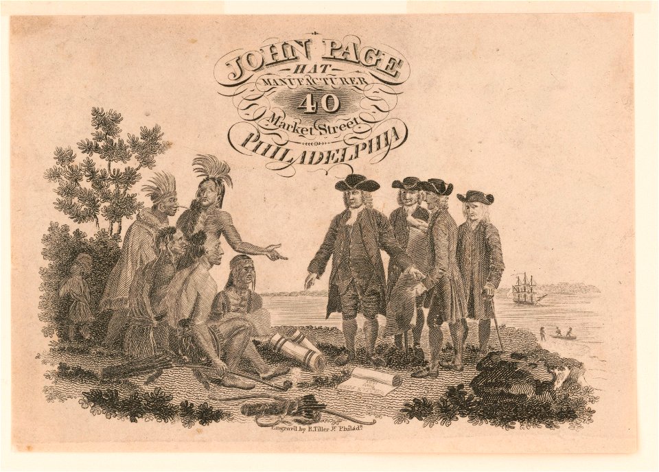 John Page. Hat manufacturer LCCN2003690890