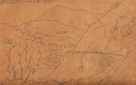 John Robert Cozens - Between Tavernelle and San Casciano - Google Art Project