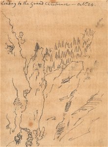 John Robert Cozens - Leading to the Grand Chartreuse, October 24 - Google Art Project
