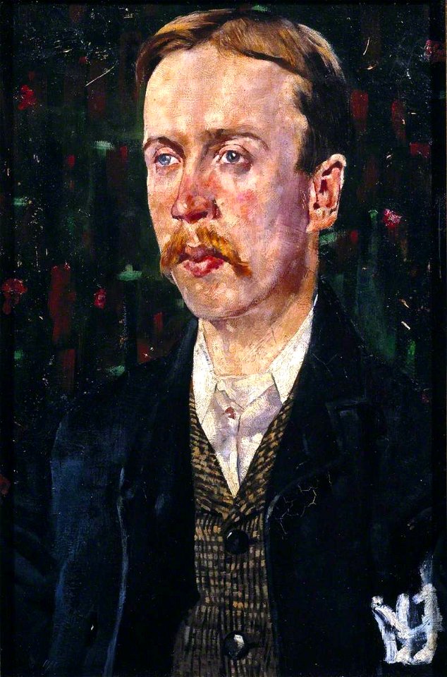 John Quinton Pringle (1864-1925) - Portrait of the Artist's Elder Brother - Christopher Nisbet Pringle - T02258 - Tate