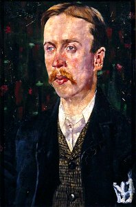 John Quinton Pringle (1864-1925) - Portrait of the Artist's Elder Brother - Christopher Nisbet Pringle - T02258 - Tate