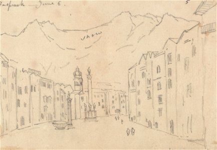 John Robert Cozens - Innsbruck, June 6 - Google Art Project