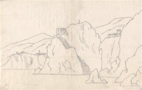 John Robert Cozens - Rock Coastline - Google Art Project