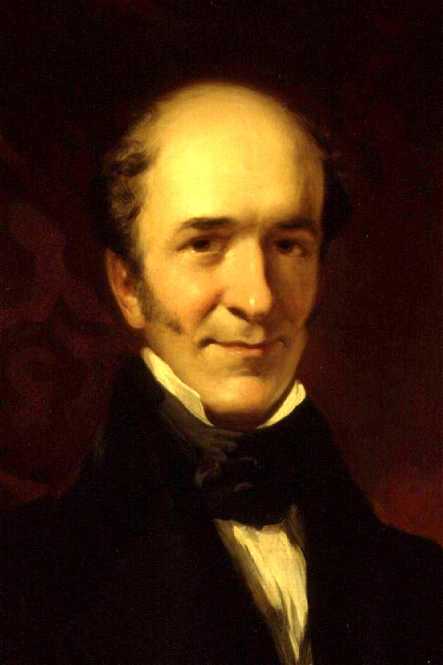 John Ramsay McCulloch by Sir Daniel Macnee detail