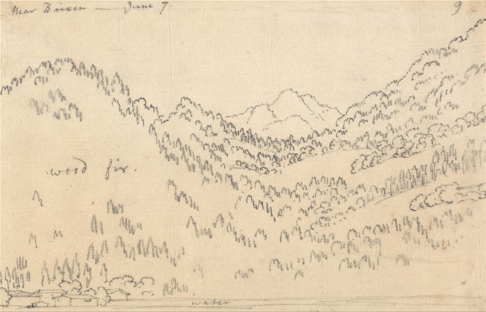 John Robert Cozens - Near Brixen, June 7 - Google Art Project (2368678)