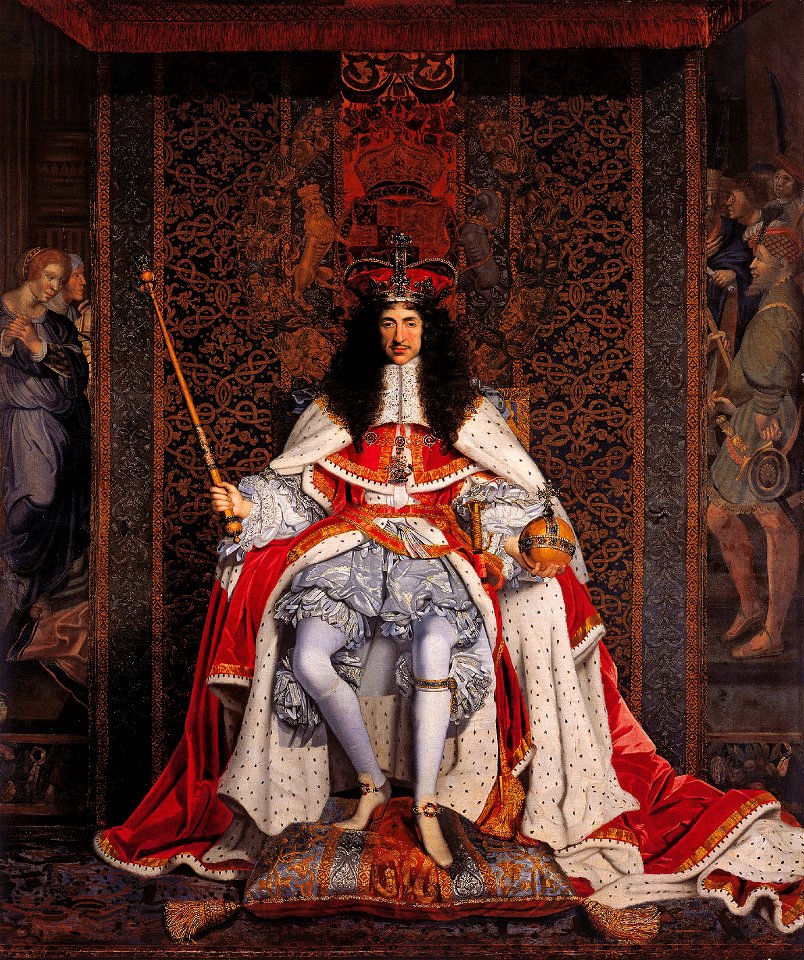 John Michael Wright (1617-94) - Charles II (1630-1685) - RCIN 404951 - Royal Collection