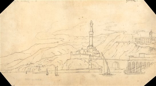 John Robert Cozens - Genoa - Google Art Project