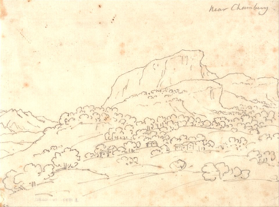 John Robert Cozens - Near Chamberg - Google Art Project