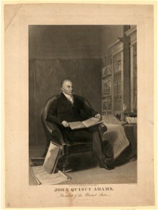 John Quincy Adams, President of the United States - painted by T. Sully ; eng. by A.B. Durand. LCCN96523718