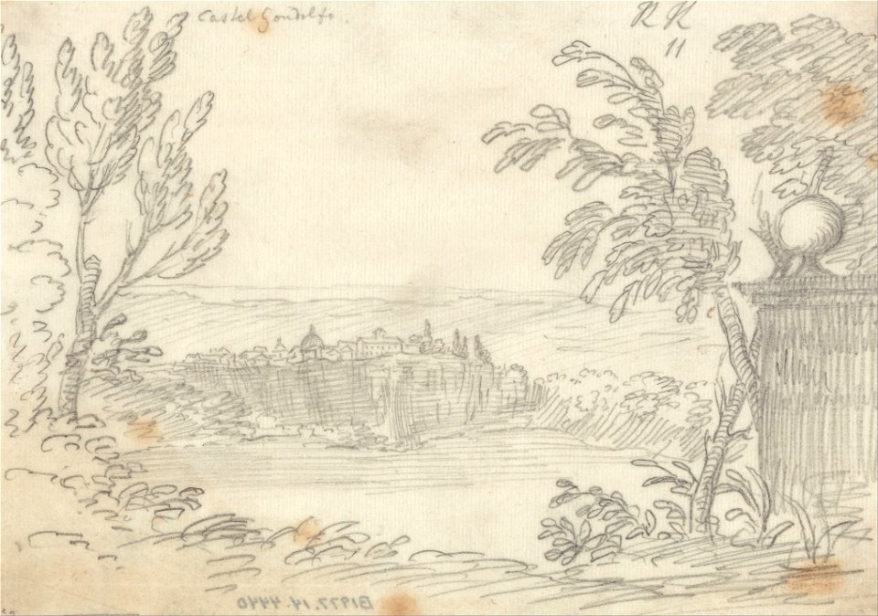 John Robert Cozens - Castel Gandolfo - Google Art Project