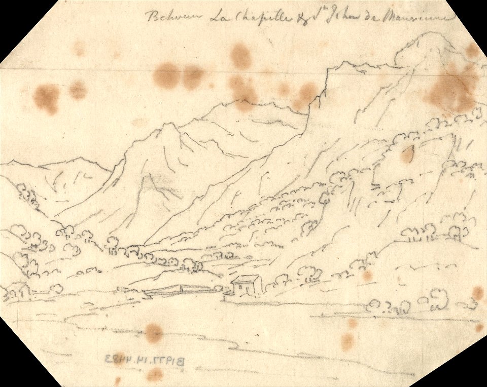 John Robert Cozens - Between La Chapelle and St. John de Maurienne - Google Art Project