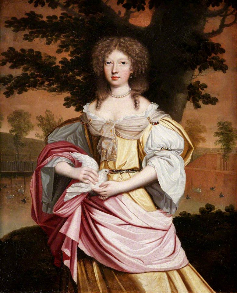 John Michael Wright (1617-1694) (after) - Mary Wilbraham (1661–1737), Countess Bradford - 1171146 - National Trust