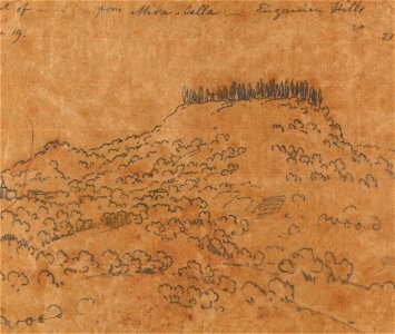 John Robert Cozens - From Mirabella, Euganean Hills, June 19 - Google Art Project