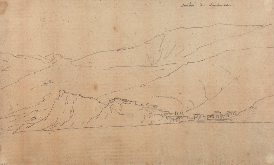 John Robert Cozens - Sestri di Levante - Google Art Project