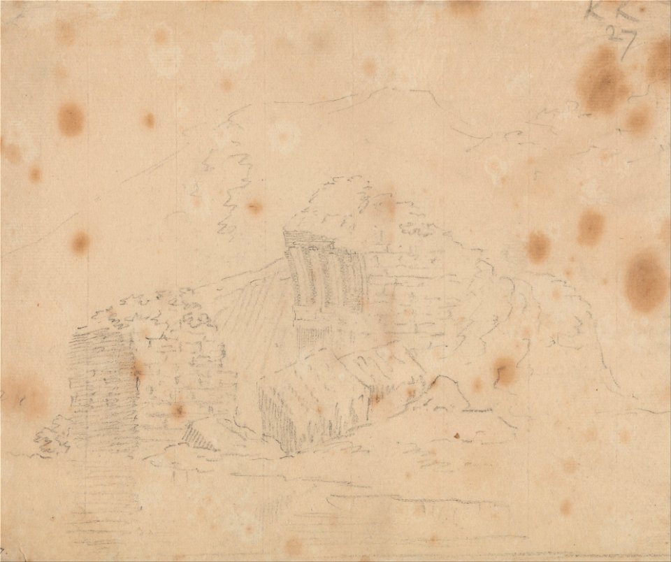 John Robert Cozens - Unknown Ruins - Google Art Project