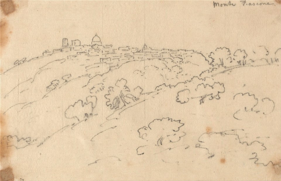 John Robert Cozens - Monte Fiascone - Google Art Project