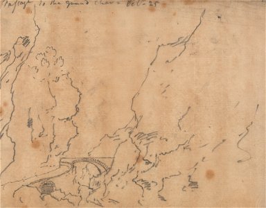 John Robert Cozens - Passage to the Grand Chartreuse - Google Art Project