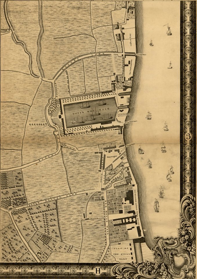 John Rocque 1746 3h