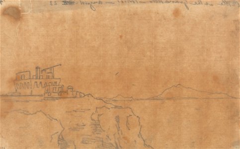 John Robert Cozens - Castle at the Granatello, Portici, August 23 - Google Art Project