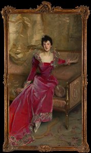 John Singer Sargent - Mrs Hugh Hammersley (Mary Frances Grant) - Inlån JSS 522-09 - Nationalmuseum