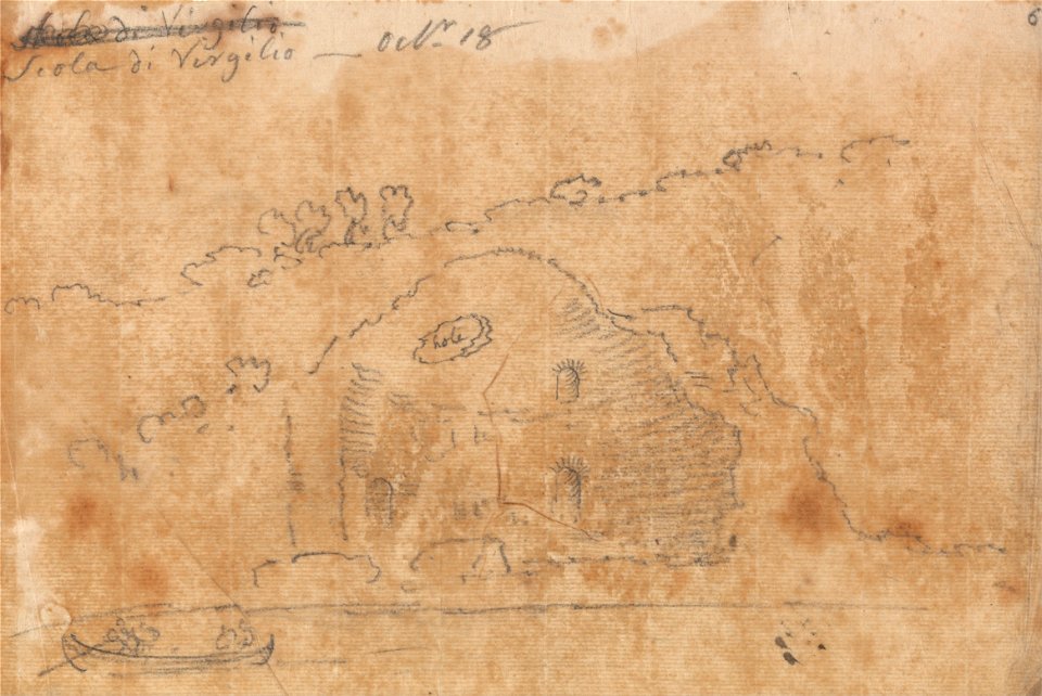 John Robert Cozens - Scuola di Virgilio, October 18 - Google Art Project