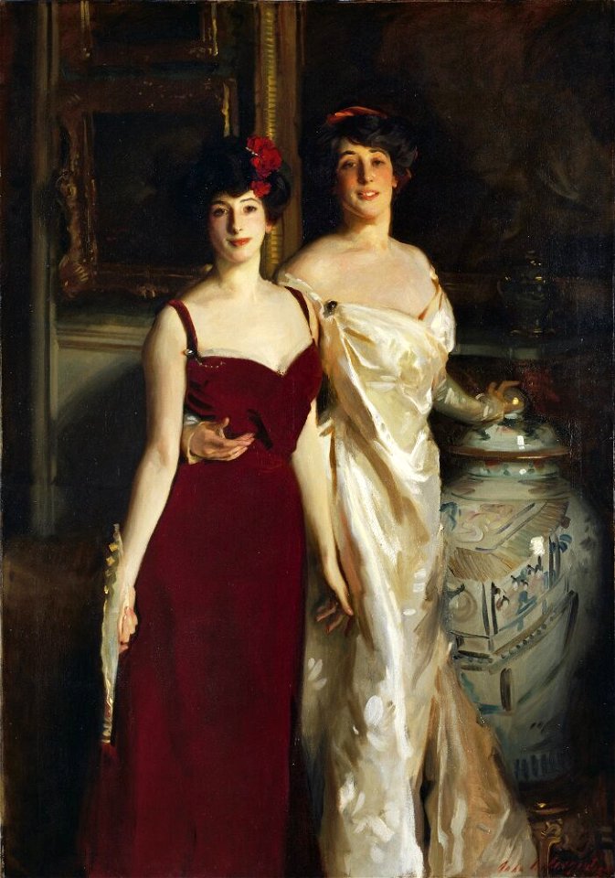 John Singer Sargent - Ena and Betty, Daughters of Mr and Mrs Asher Wertheimer - N03708 - National Gallery