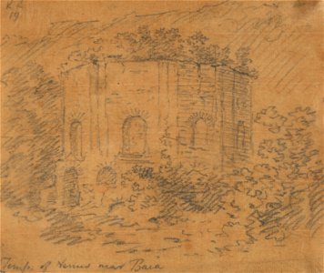 John Robert Cozens - Temple of Venus near Baia - Google Art Project
